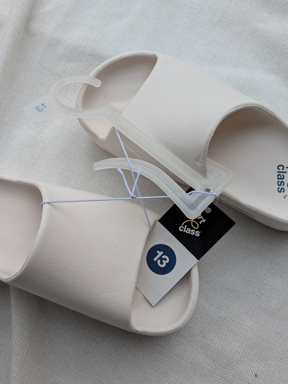 Art Class Off White Chunky Comfort Foam Pool Theo Slide Sandals Size 13 NWT - Picture 2 of 4